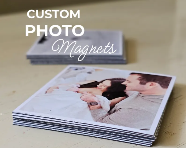 Square Photo Magnets + Graphic Magnets